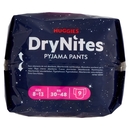 Huggies DryNites Pyjama Pants Teen Age 8-15 27-57 Kg 9 pz